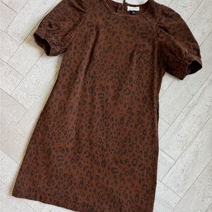 Universal Thread Brown Leopard Print Dress